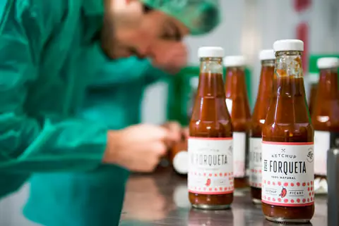 Imagen sobre el trabajo en Ketchup de forqueta